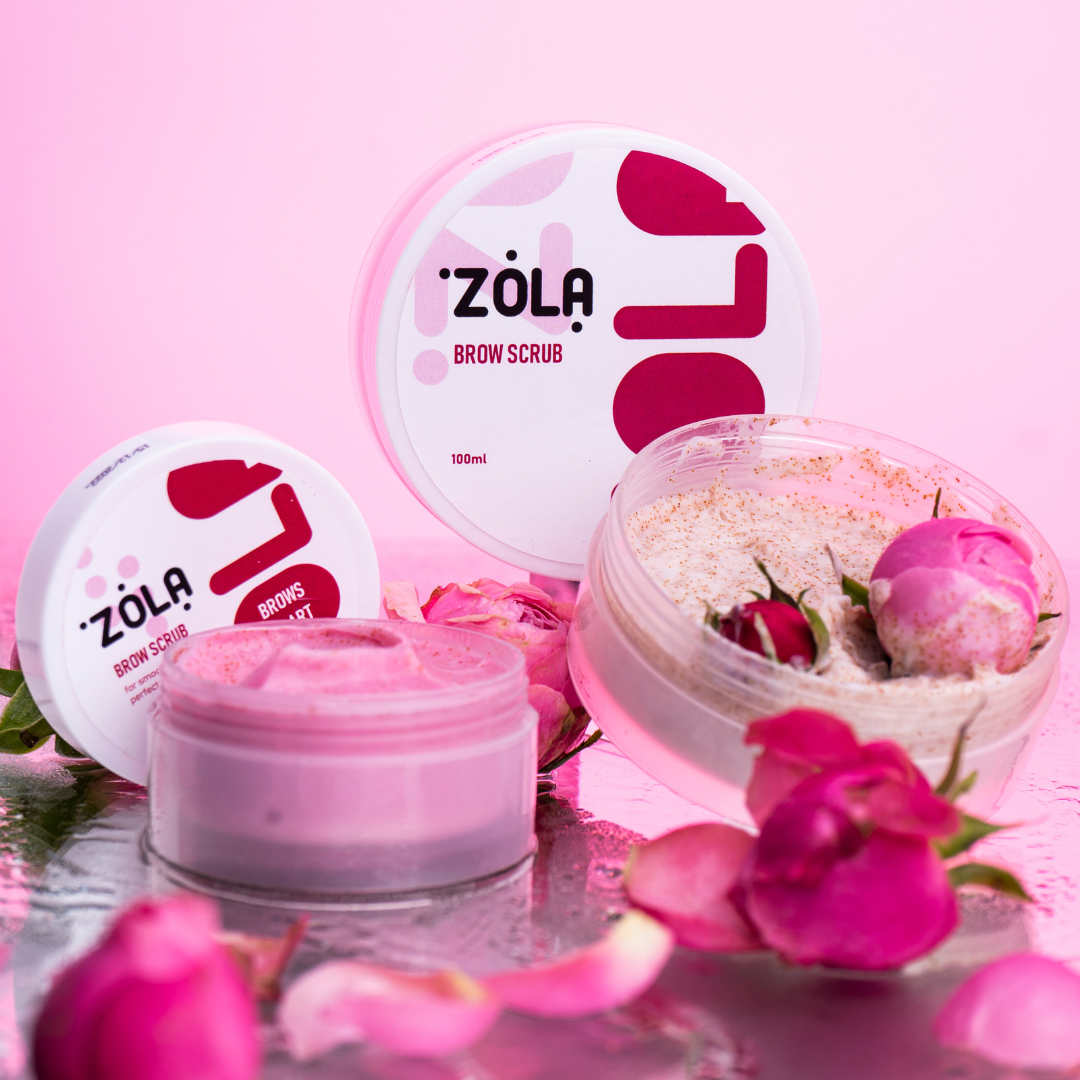 Zola - Pink Brow Scrub