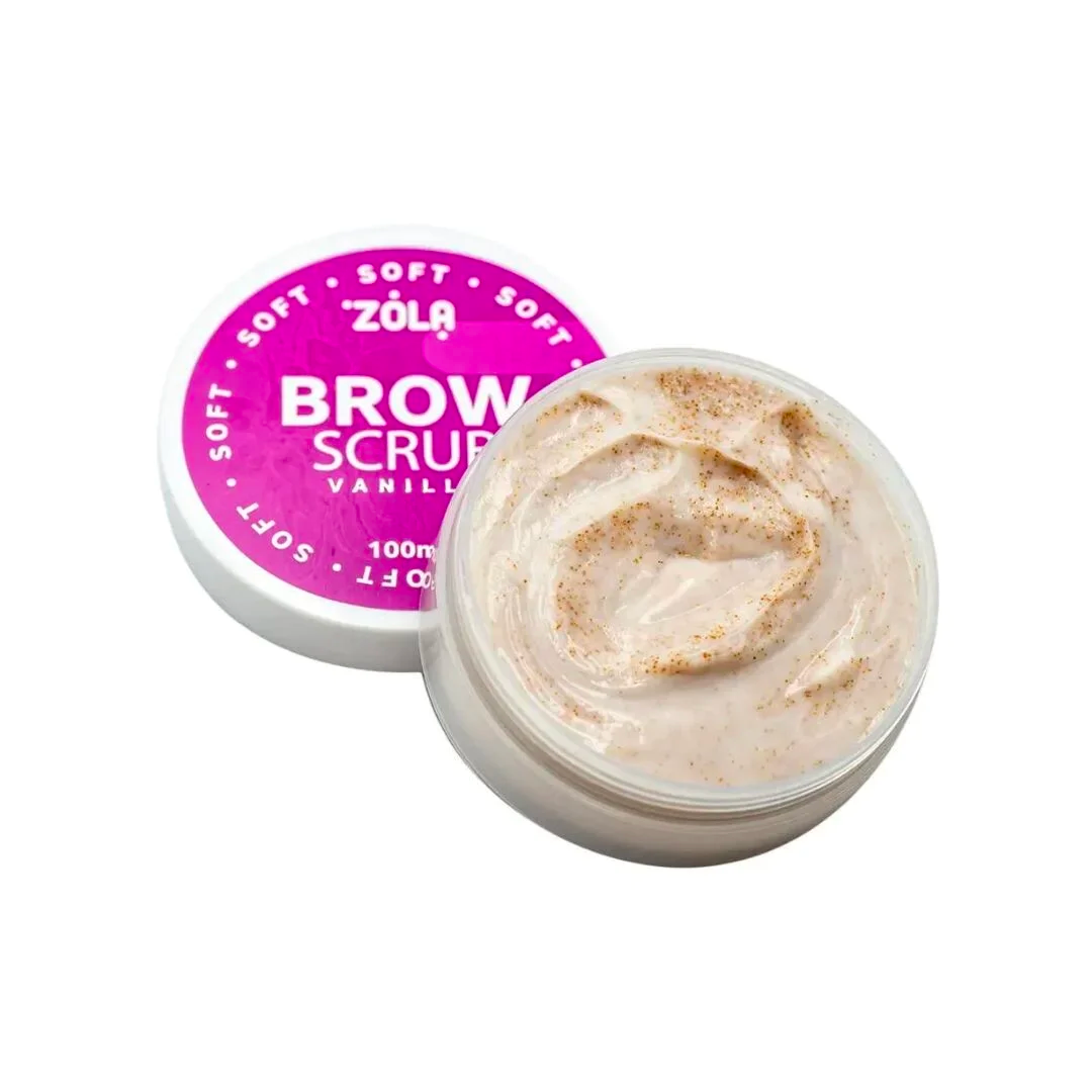 Zola - Soft Eyebrow Scrub - Vanilla (100ml)